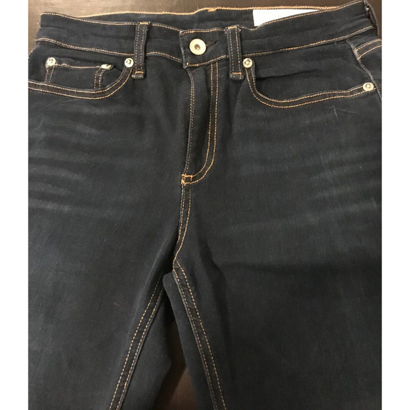 Rag & Bone Women's Cate Mid-Rise Ankle Skinny Carmen Color Jeans - Size 27 - Picture 6 of 13